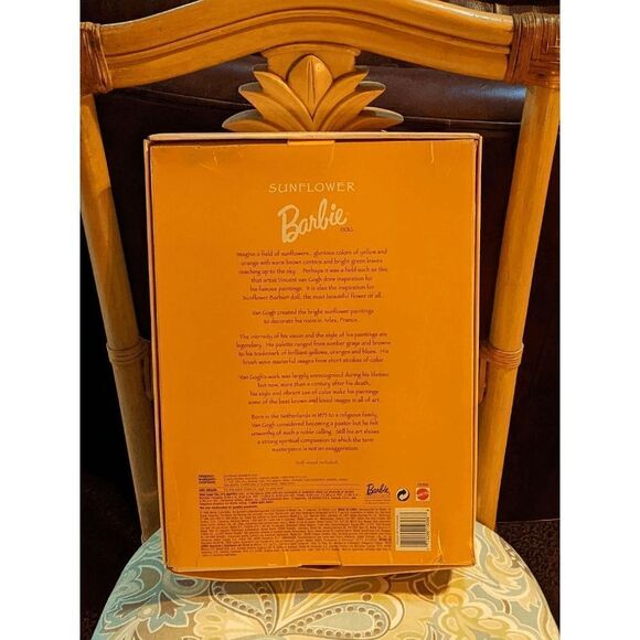 NIB NRFB 1998 SUNFLOWER BARBIE LIMITED EDITION SECOND IN SERIES - Picture 4 of 8